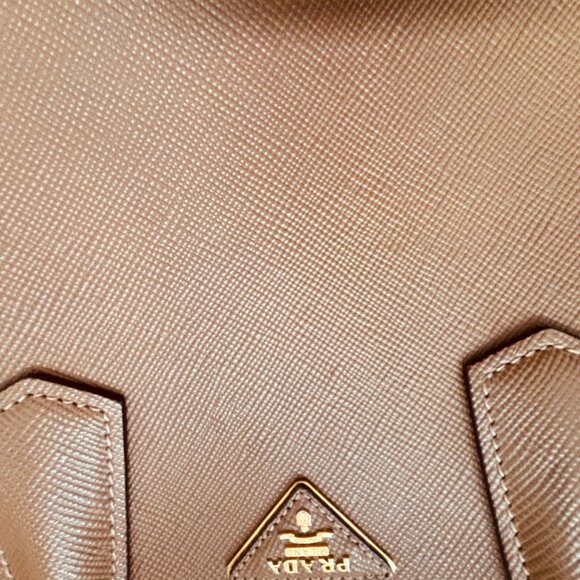 Prada Saffiano Cuir Leather Double Bag - Picture 7 of 7